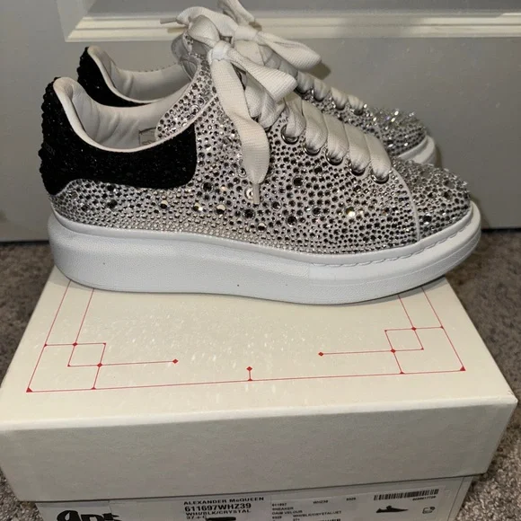 Alexander McQueen | Shoes | White Black Crystal Covered  display picture 1